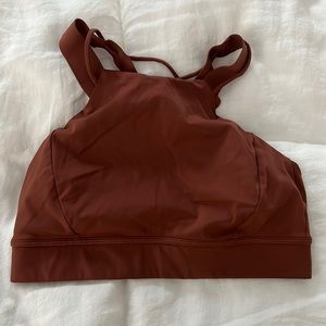 LULULEMON BROWN SPORTS BRA
